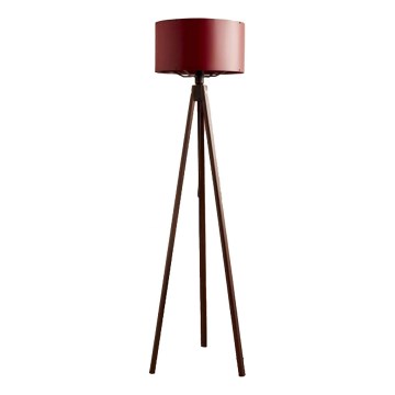 Lampada da terra AYD 1xE27/40W/230V marrone/rossa