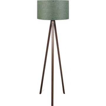 Lampada da terra AYD 1xE27/40W/230V marrone/verde