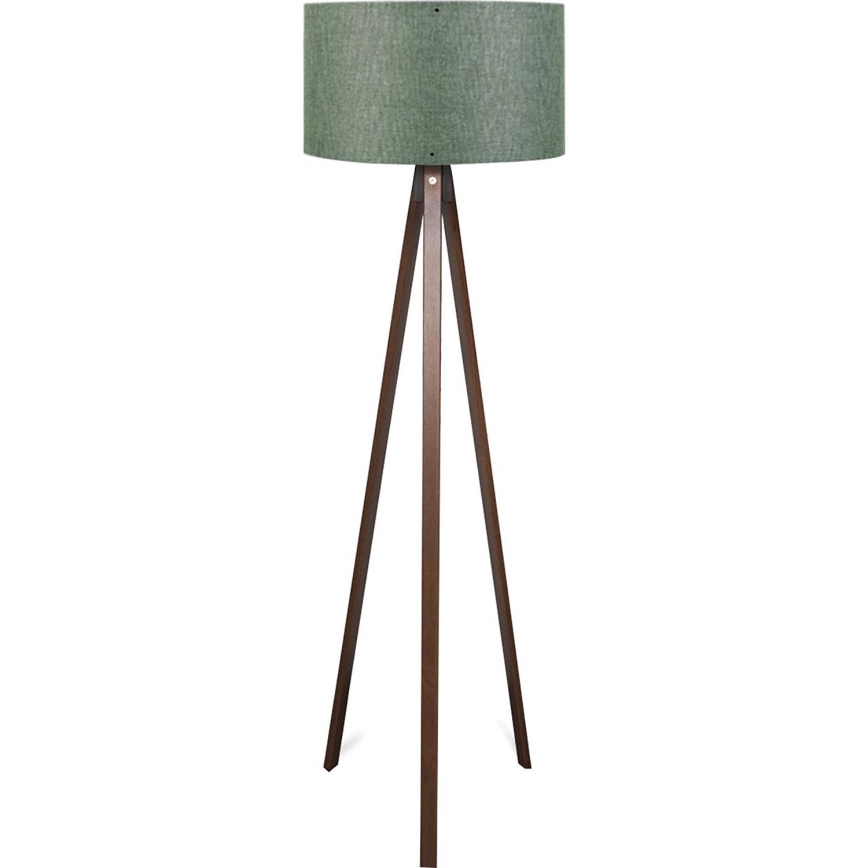 Lampada da terra AYD 1xE27/40W/230V marrone/verde