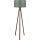 Lampada da terra AYD 1xE27/40W/230V marrone/verde