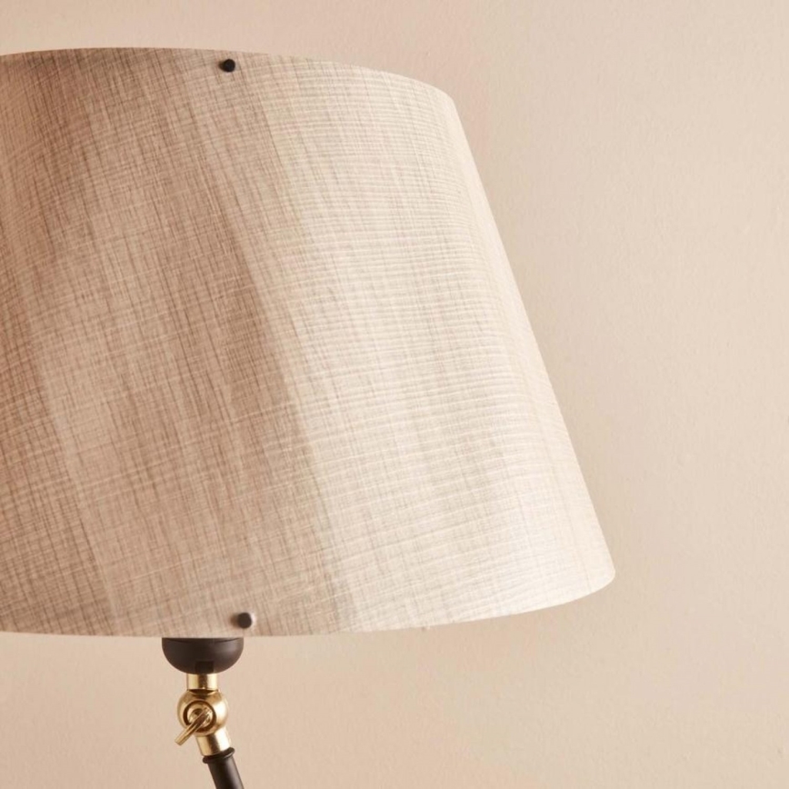 Lampada da terra AYD 1xE27/40W/230V nera/beige