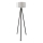 Lampada da terra AYD 1xE27/40W/230V nera/bianca