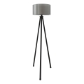 Lampada da terra AYD 1xE27/40W/230V nera/grigia