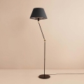 Lampada da terra AYD 1xE27/40W/230V nera