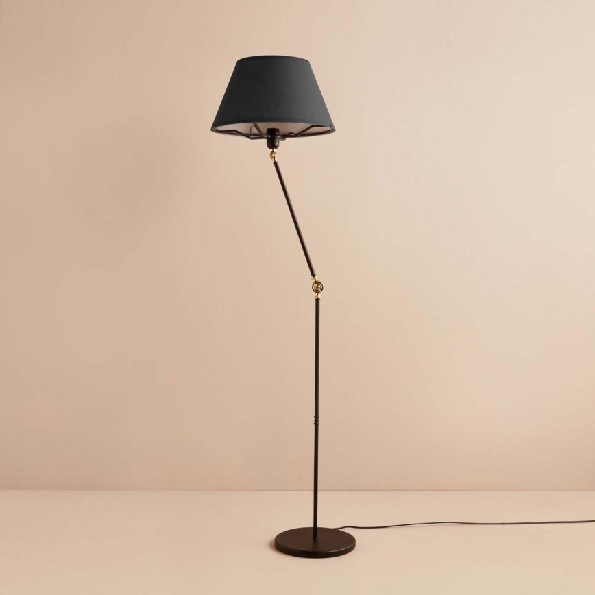 Lampada da terra AYD 1xE27/40W/230V nera