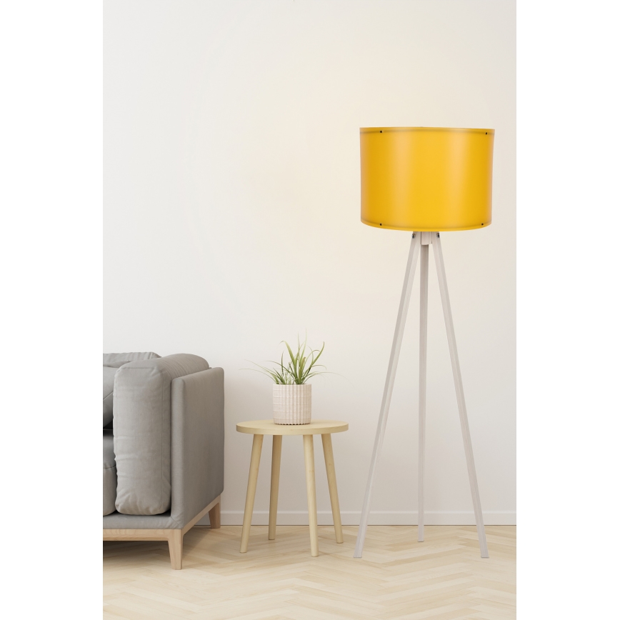 Lampada da terra AYD 1xE27/60W/230V arancio/beige