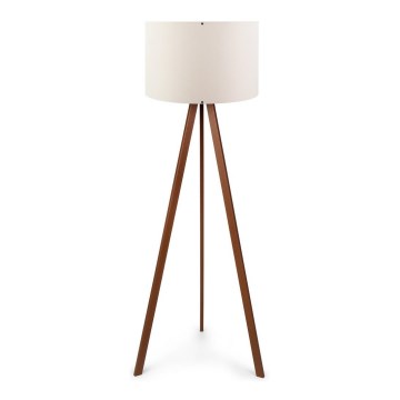 Lampada da terra AYD 1xE27/60W/230V beige/marrone