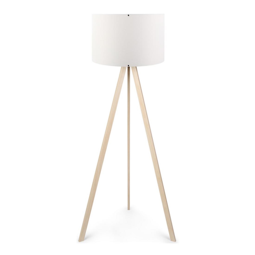 Lampada da terra AYD 1xE27/60W/230V bianca/beige