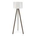 Lampada da terra  AYD 1xE27/60W/230V crema/marrone