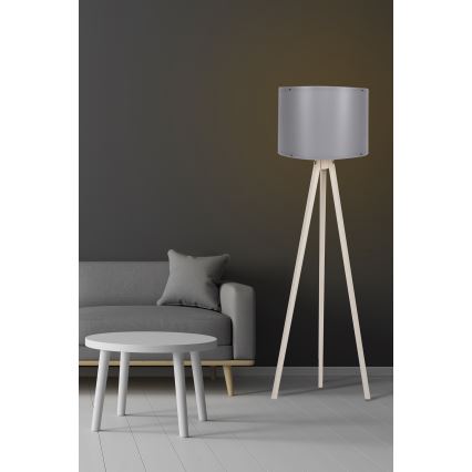 Lampada da terra AYD 1xE27/60W/230V grigio/beige