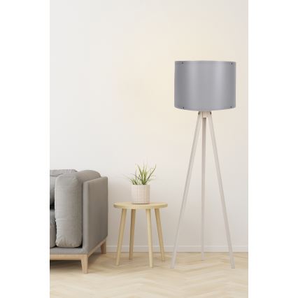 Lampada da terra AYD 1xE27/60W/230V grigio/beige