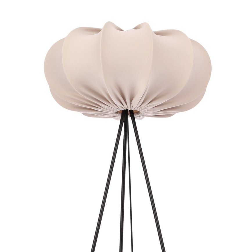 Lampada da terra CAFEE 1xE27/40W/230V beige/nera