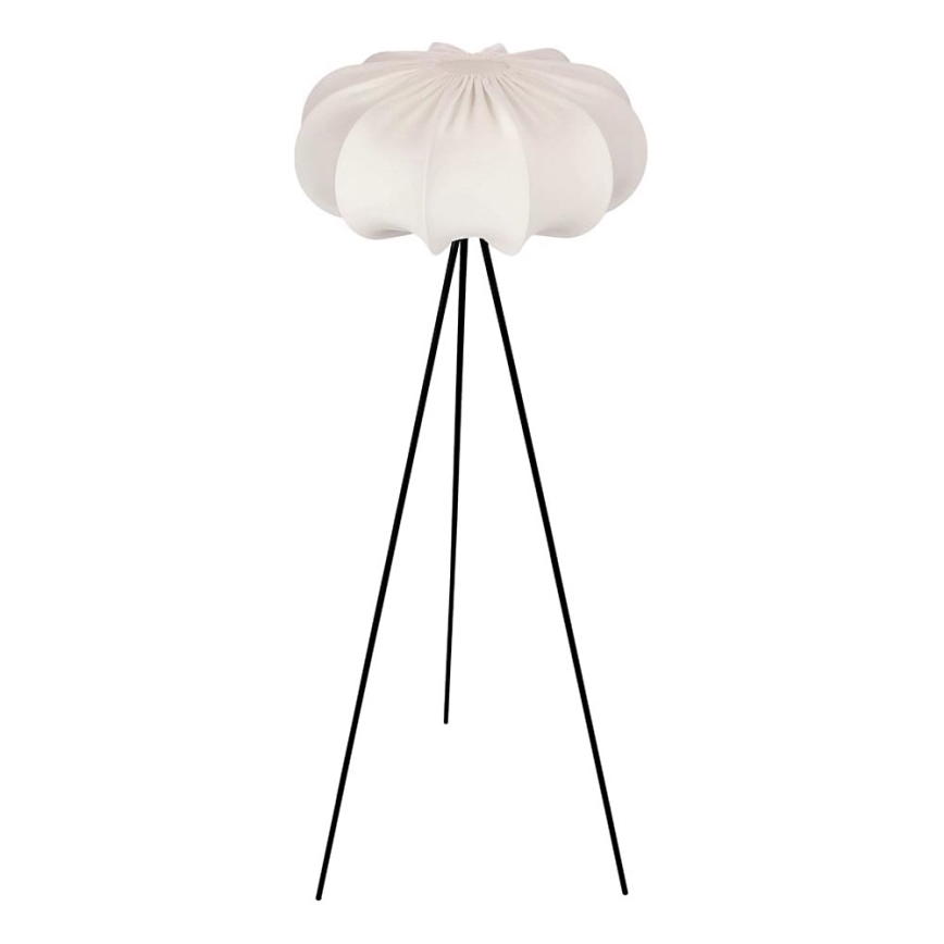 Lampada da terra CAFEE 1xE27/40W/230V bianca/nera
