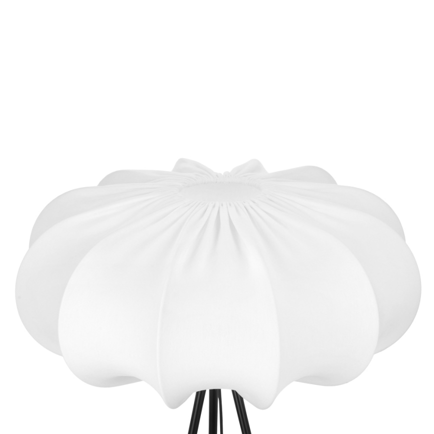 Lampada da terra CAFEE 1xE27/40W/230V bianca/nera
