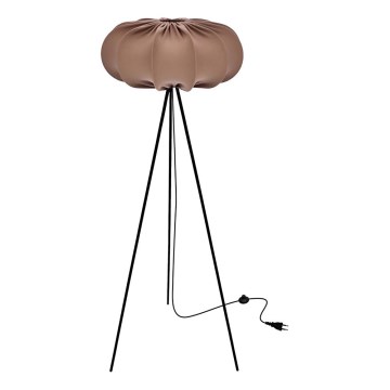 Lampada da terra CAFEE 1xE27/40W/230V marrone/nera