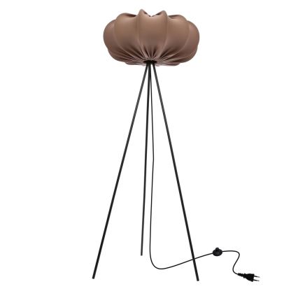 Lampada da terra CAFEE 1xE27/40W/230V marrone/nera