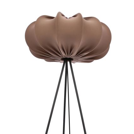 Lampada da terra CAFEE 1xE27/40W/230V marrone/nera