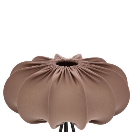 Lampada da terra CAFEE 1xE27/40W/230V marrone/nera