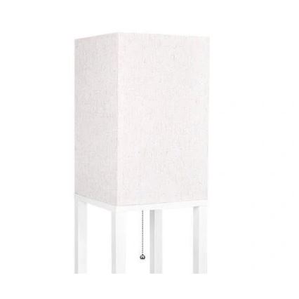 Lampada da terra con ripiani 1xE27/60W/230V bianco