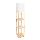 Lampada da terra con ripiani 1xE27/60W/230V bianco/marrone