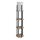 Lampada da terra con ripiani NORA 1xE27/40W/230V nero/marrone