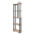 Lampada da terra con ripiani NOTO 1xE27/40W/230V beige/nero