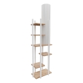 Lampada da terra con ripiani VOGUE 1xE27/40W/230V 160 cm bianco