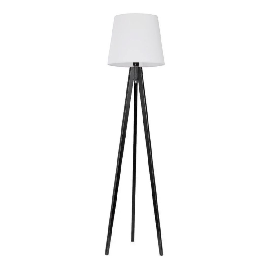 Lampada da terra CONE 1xE27/60W/230V wengé bianco