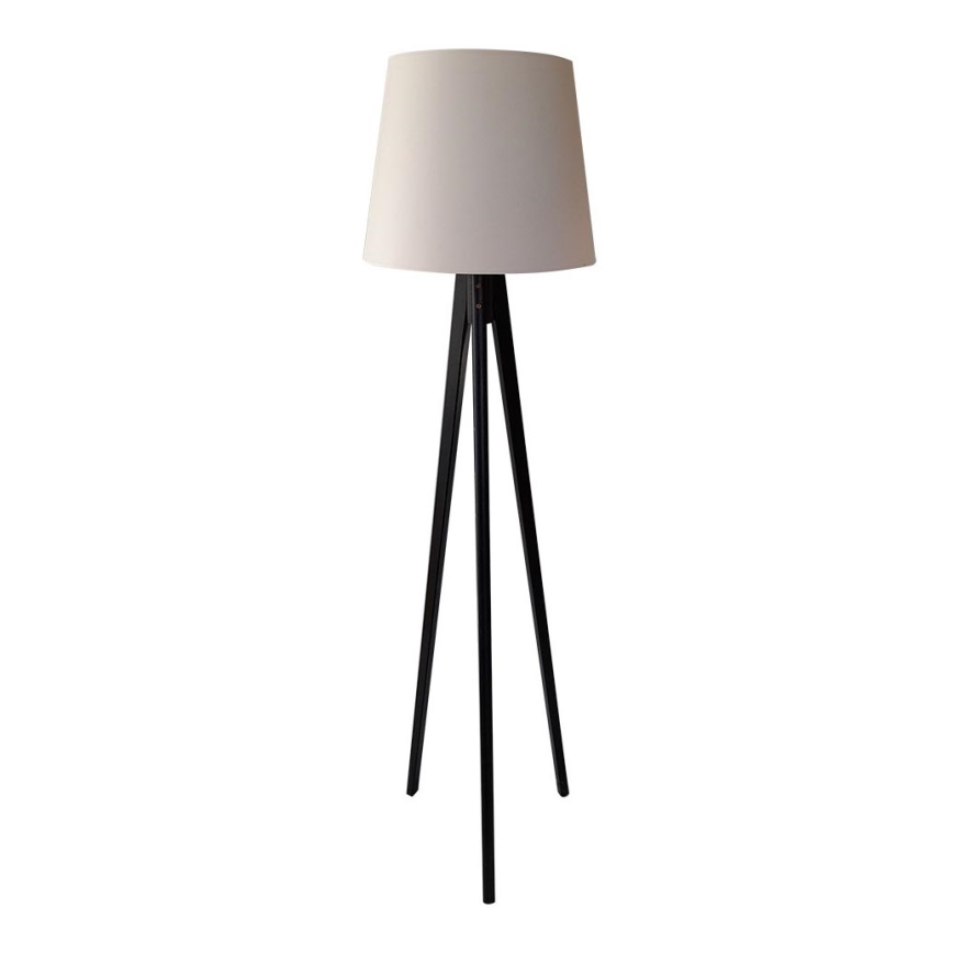 Lampada da terra CONE 1xE27/60W/230V wengé cremoso