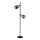 Lampada da terra DENSO 2xG9/5W/230V nero cromato/ramato