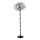 Lampada da terra di cristallo 5xG9/40W/230V nero