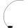 Lampada da terra dimmerabile a LED/28W/230V 3000-6500K + telecomando