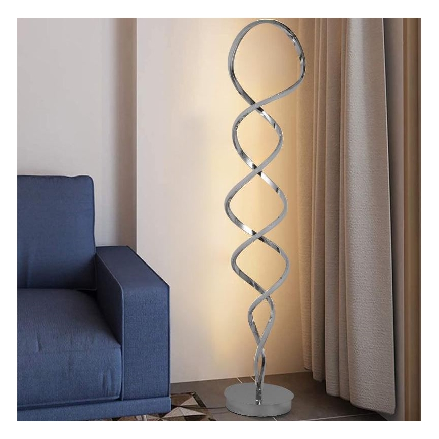 Lampada da terra dimmerabile a LED LED/90W/230V 3000-6500K + telecomando