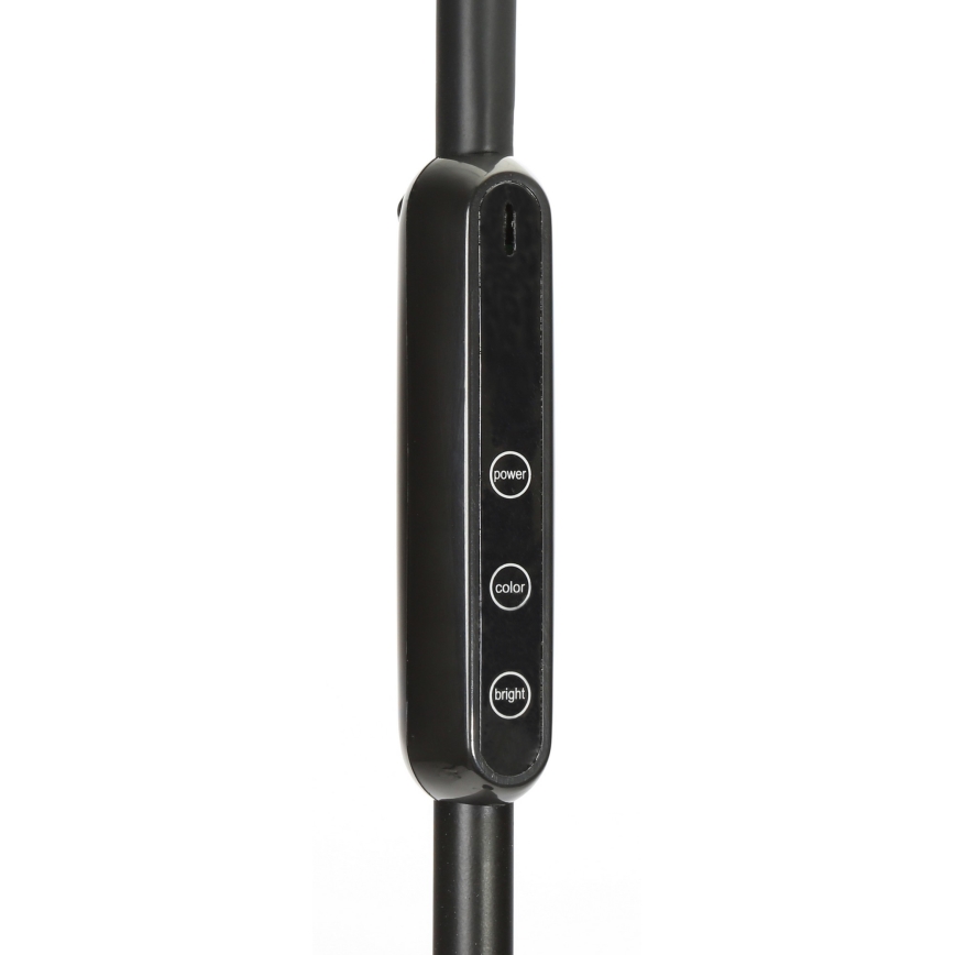 Lampada da terra dimmerabile a LED LED/9W/230V 3000-6500K nero + telecomando