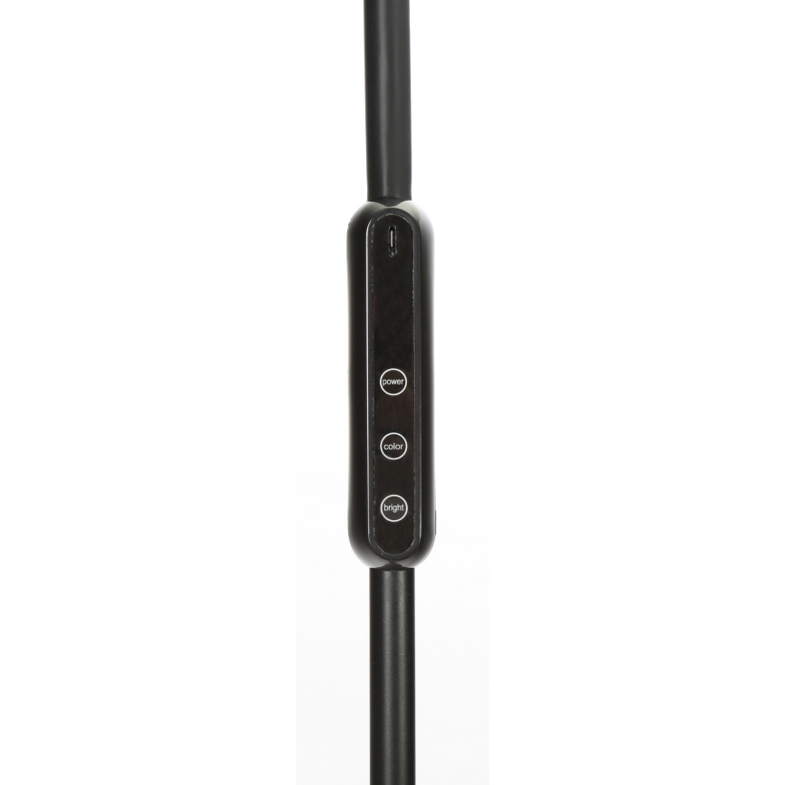 Lampada da terra dimmerabile a LED LED/9W/230V 3000-6500K nero + telecomando