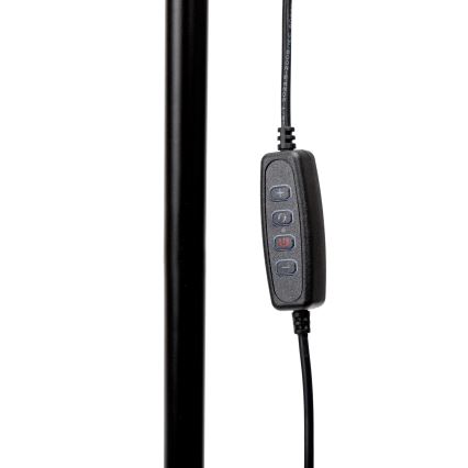 Lampada da terra dimmerabile a LED SIGNUS LED/10W/230V 3000/4500/6500K nero
