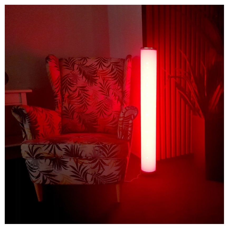 Lampada da terra dimmerabile LED RGBW STELLA LED/12W/230V con telecomando