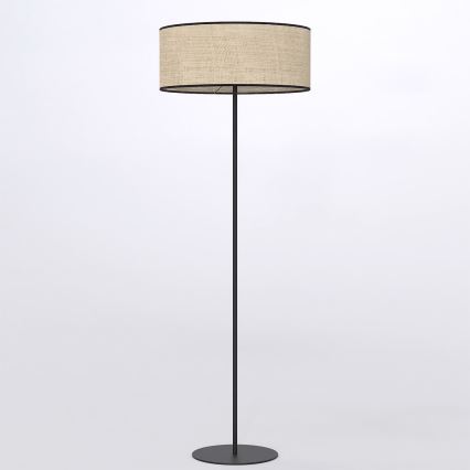 Lampada da terra ECO 1xE27/15W/230V beige/rattan