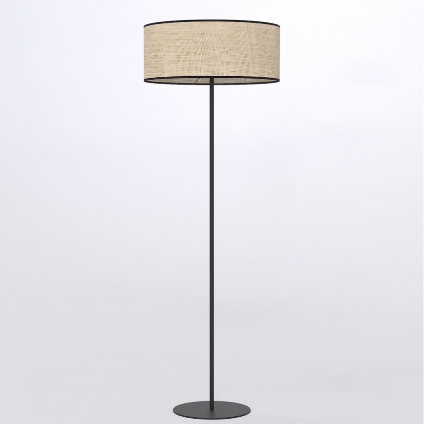 Lampada da terra ECO 1xE27/15W/230V beige/rattan