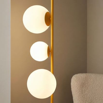 Lampada da terra ETNO 4xG9/8W/230V arancione