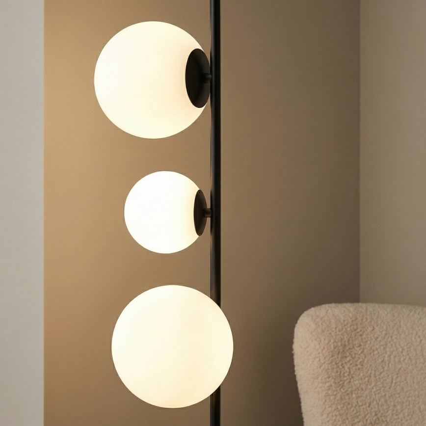 Lampada da terra ETNO 4xG9/8W/230V nera