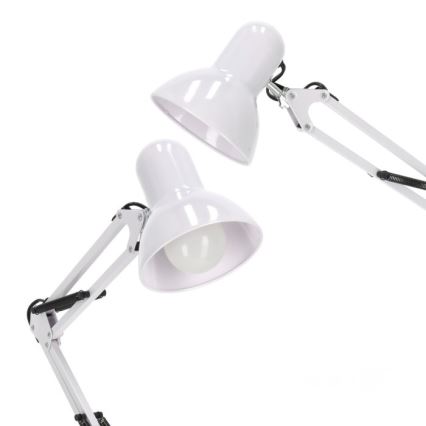 Lampada da terra flessibile AURIQ 1xE27/60W/230V 184 cm bianca