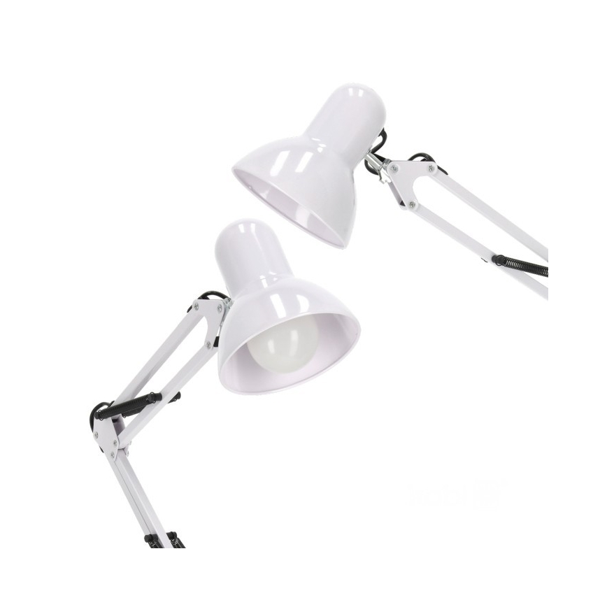 Lampada da terra flessibile AURIQ 1xE27/60W/230V 184 cm bianca