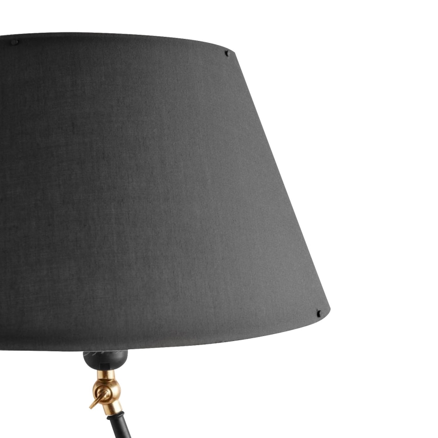 Lampada da terra flessibile AYD 1xE27/40W/230V nera