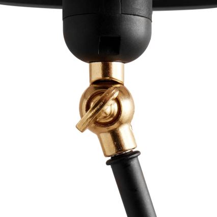 Lampada da terra flessibile AYD 1xE27/40W/230V nera