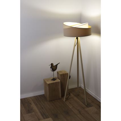 Lampada da terra GALAXY 1xE27/60W/230V beige
