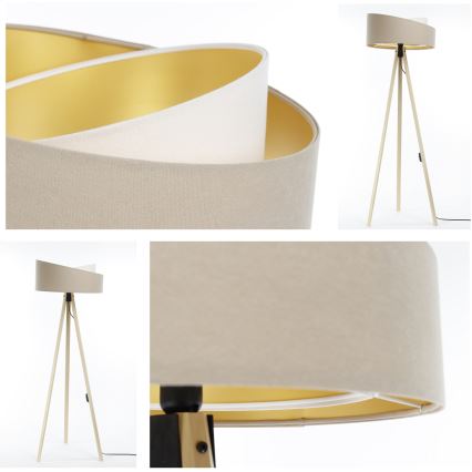 Lampada da terra GALAXY 1xE27/60W/230V beige