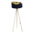 Lampada da terra GALAXY 1xE27/60W/230V blu/beige