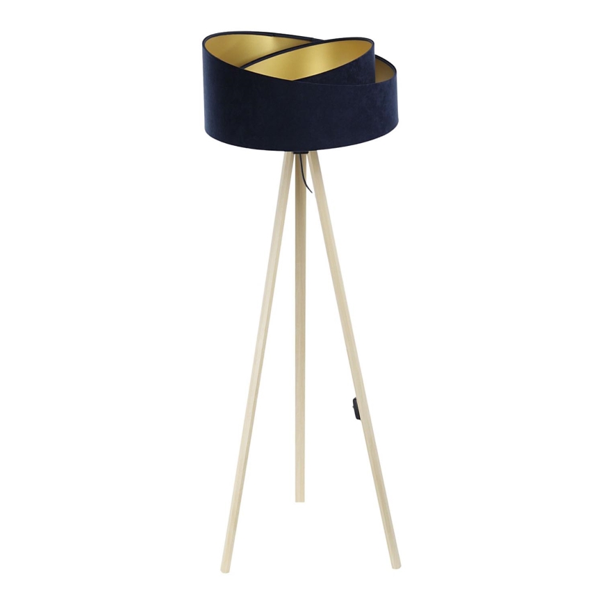 Lampada da terra GALAXY 1xE27/60W/230V blu/beige