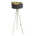 Lampada da terra GALAXY 1xE27/60W/230V grigio/beige